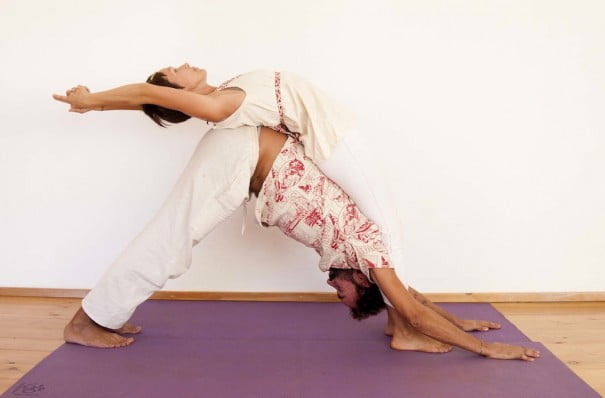 Yoga en pareja