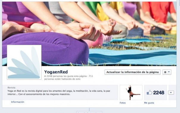 Yoga en Red Facebook