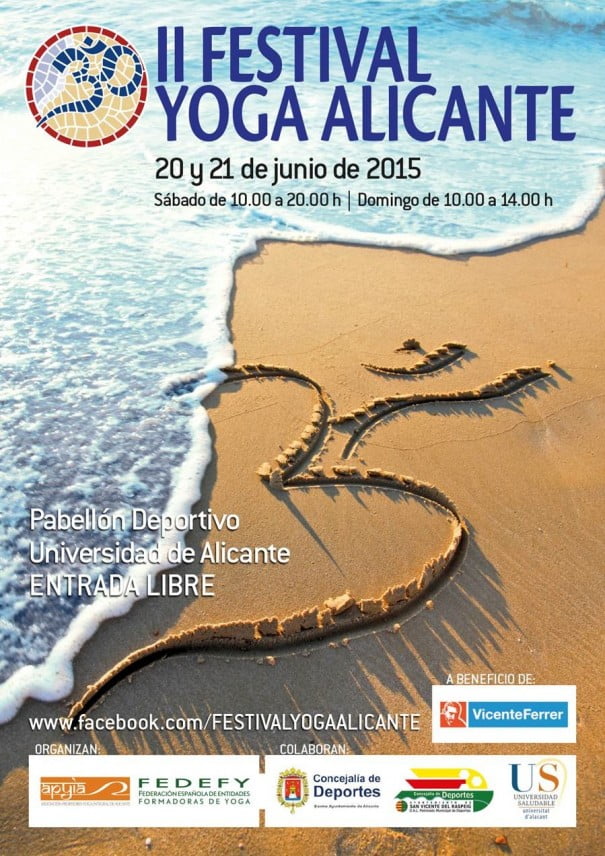 Cartel yoga Alicante