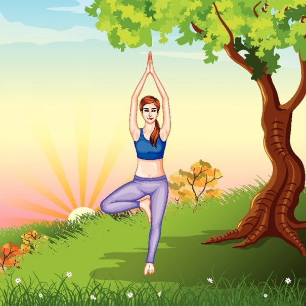 ilustracion Yoga_arbol