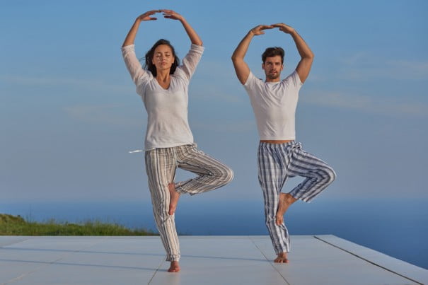 Pareja yoga