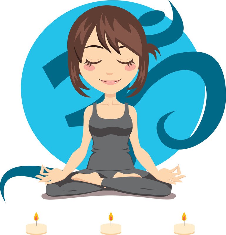 OM Yoga Ilustracion