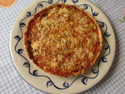 Tarta de pisto