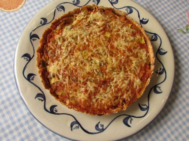 Tarta de pisto