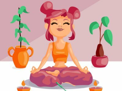 Meditacion ilustracion YogaenRed