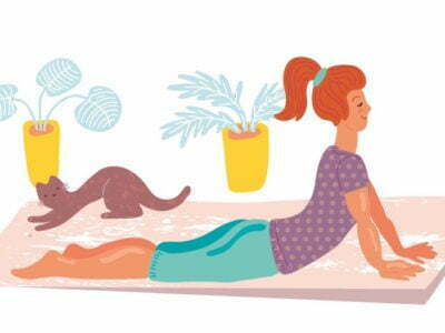 Ilustracion Yoga