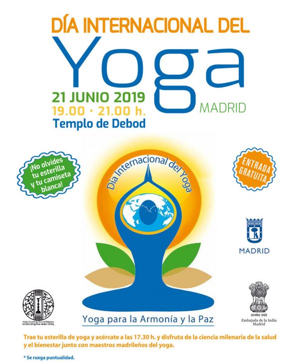 Cartel Dia Internacional Yoga 2019 A3 OK2050062019