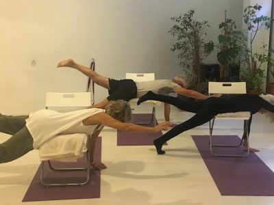 Yoga en silla