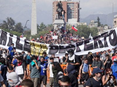 chile manifestaciones disturbios