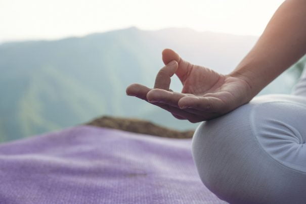 Meditacion mano
