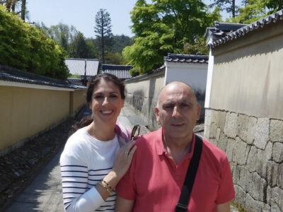 Violeta y hermano