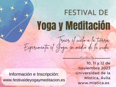 Cartel Festival de Yoga y Meditacion
