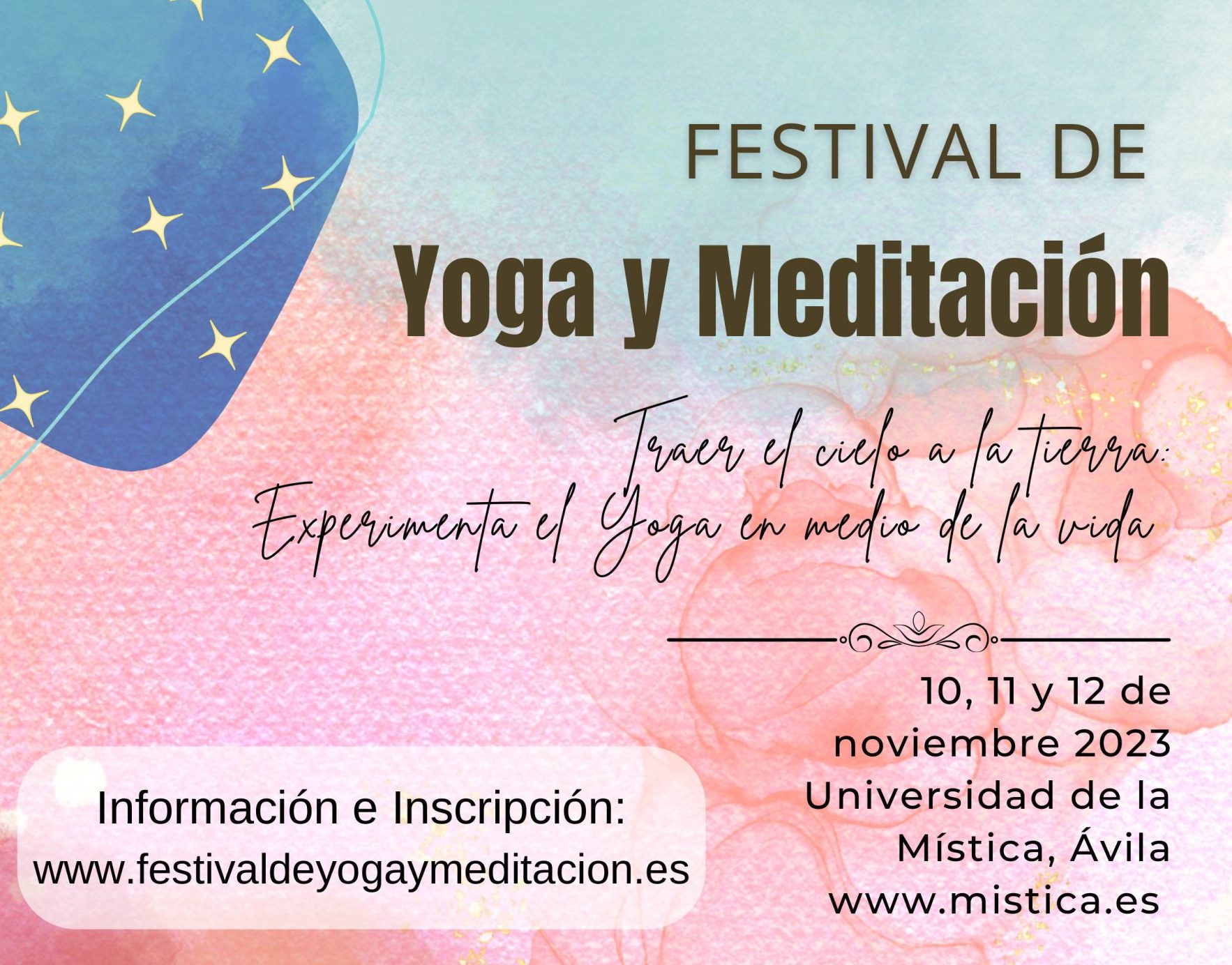 Primer Festival de Yoga y Meditación | Yoga en Red