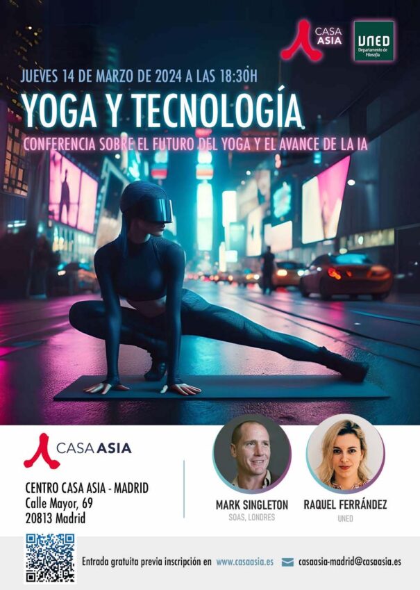 Yoga tecnologia POSTER