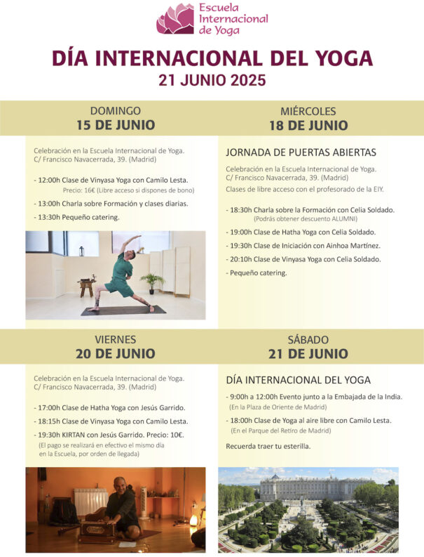 Día internacional del Yoga