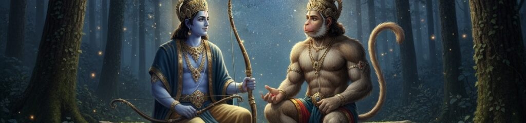Hanuman en el bosque satyananda curso ramayana
