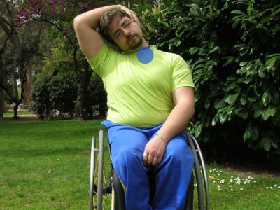 Secuencia para personas con paraplejia/ 3ª parte 357 Postura 5 A