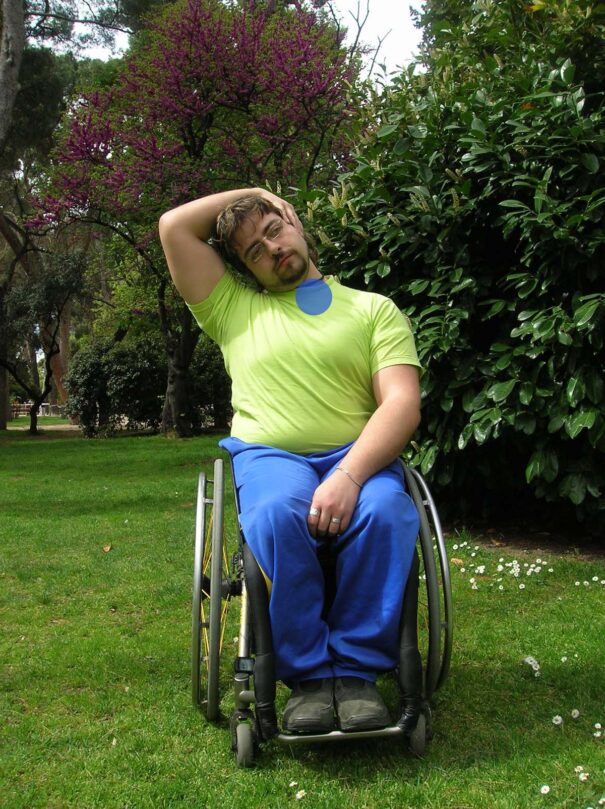 Secuencia para personas con paraplejia/ 3ª parte 1 Postura 5 A