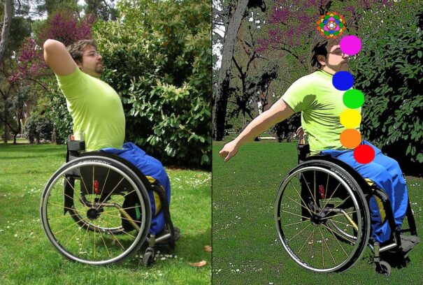 Secuencia para personas con paraplejia/ 3ª parte 3 Postura 7y8