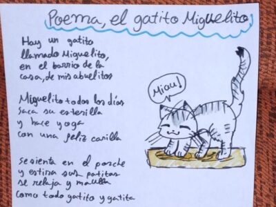 Yoguis y poesía/ El gatito Miguelito 357 Gatito 2
