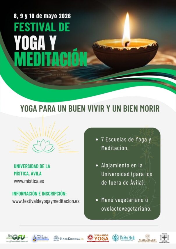 Festival de Yoga y Meditación 2026, CITES Universidad Mística de Ávila 1 Festival