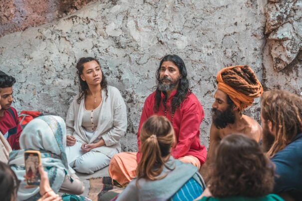 Hablar el yoga con acento extranjero 1 acento