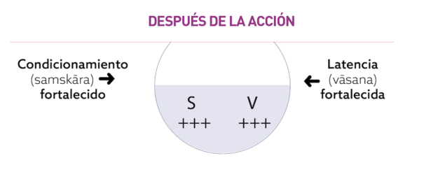 Yoga Sūtra/ Los condicionamientos (samskāra) y las latencias (vāsana) (2), por Martyn Neal 3 Despues de la accion